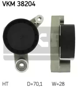 Натяжной ролик, поликлиновойремень SKF VKM 38204